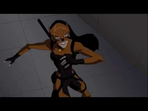 Young Justice Sportsmaster vs Black Manta & Tigress