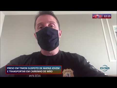 Homem mata jovem e o transporta em carrinho de mão em Timon 29 09 2020