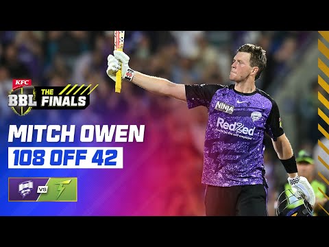 Mitch Owen Equals The Fastest BBL Century Ever 😱 | #BBL14