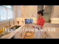 Homebody in New York | Making a cozy space with kitchen & dining transformation, cooking, cleaning!