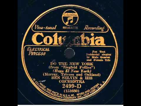 Do The New York : Ben Selvin and His Orchestra