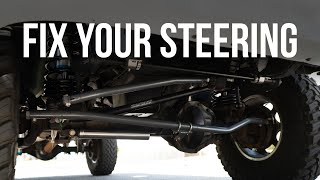 How To Fix 2nd Gen Cummins Sloppy Steering & Death Wobble