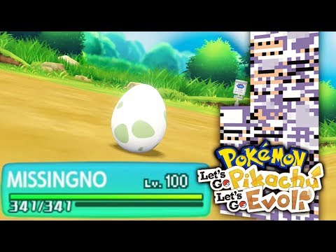 What happens when you catch Missingno in Pokémon Let's Go?