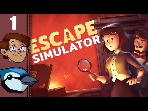 Let's Play Escape Simulator Co-op Part 1 - Labyrinth of Egypt