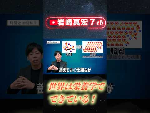 臨床検査学科 炭素の貯蓄=脂質って知ってましたか？！ #ななちゃん #栄養学 #栄養価 #ビジネス #岩崎真宏 #世界は栄養学でできている