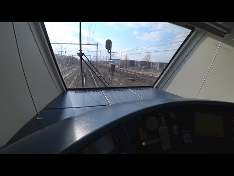 Train Driver's POV Almere - Schiphol - Hoofddorp Opstel SLT 2018