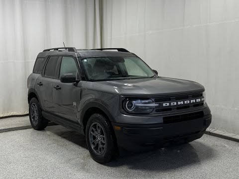 2024 Ford Bronco Sport Big Bend 4x4 in Gray for sale at Park Mazda in Sherwood Park, AB