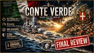 Final Review 😃 CONTE VERDE 😵 Kein Schlachtschiff? Oder doch?  World of Warships ⛵