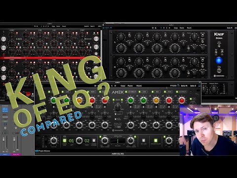 Plugin Alliance Mastering EQs - AMEK, KNIF, TOMO AUDIOLABS