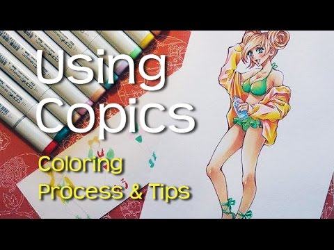 ❤Copic Coloring❤ Process & Tips Video
