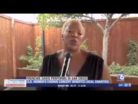 Frenchie Davis Performs in San Diego on CW6 (5-16-15)