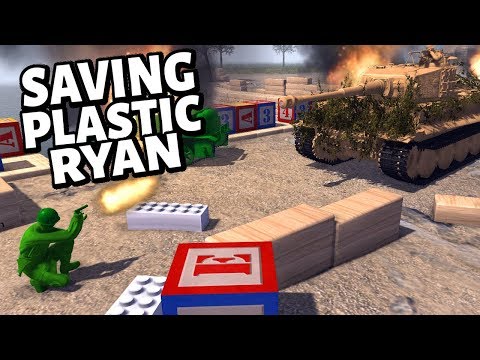 Saving Plastic Ryan - Battle for the Town - Army Men Of War Special