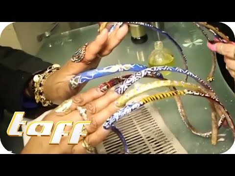 Goddesses of long fingernails! Why do they let their nails grow? | taff | ProSieben