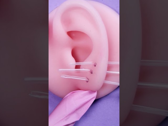 Vídeo relacionado con MODRSA 3 Piezas Falso Piercing para pezón Plástico coral ajustablesin perforación Colgante caprichoso Fake Piercing