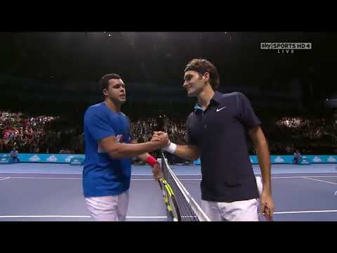 Roger Federer vs Jo-Wilfried Tsonga | RR Masters 2011 (HD)