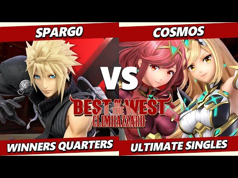 Best of the West 3 - Spargo (Cloud) Vs. Cosmos (Pyra Mythra) Smash Ultimate - SSBU