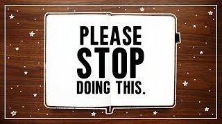 What I HATE about the Bullet Journal Community.  |  BuJo Babble Episode 5