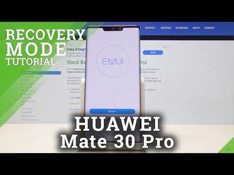 How to Boot into Recovery Mode in HAUWEI Mate 30 Pro