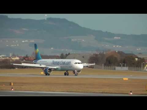 Airbus A320 compilation @ Salzburg Airport (SZG/LOWS) HD