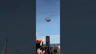 July 3rd Atlantic City. Sling shot ride! No thanks!