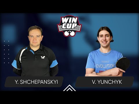 16:00 Yurii Shchepanskyi - Valentyn Yunchyk  West 3 WIN CUP 01.09.2024 | Table Tennis WINCUP