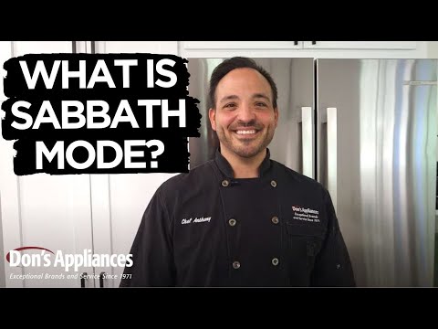 What is Sabbath Mode on Appliances?