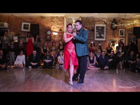  Mariano Frumboli  and  Juana Sepulveda  are  dancing  to  a  tango  at  Planetango Moscow  in  2017