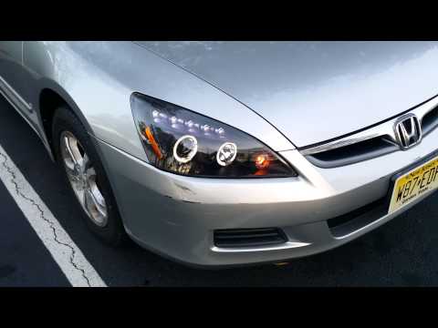 2003-2007 Honda Accord Spec-D Halo Projector Headlights Review (2LHP-ACD03JM-TM)