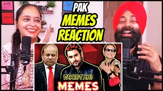 Indian Reaction on Pakistani Amazing Memes (Part 2) | PunjabiReel TV