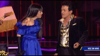 Imitadores de Mon Laferte y José José interpretaron &quot;Tormento&quot; en la gala de este martes