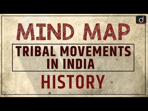 Tribal Movements in India - MIND MAP | Drishti IAS English