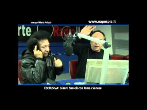 JAMES SENESE ospite di GIANNI SIMIOLI a Radio Marte