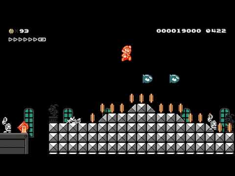 The Bullet Filled Fortress by Nodoma17 ~ World Record! 🍄 Super Mario Maker 2 🍄 No Commentary 1cd