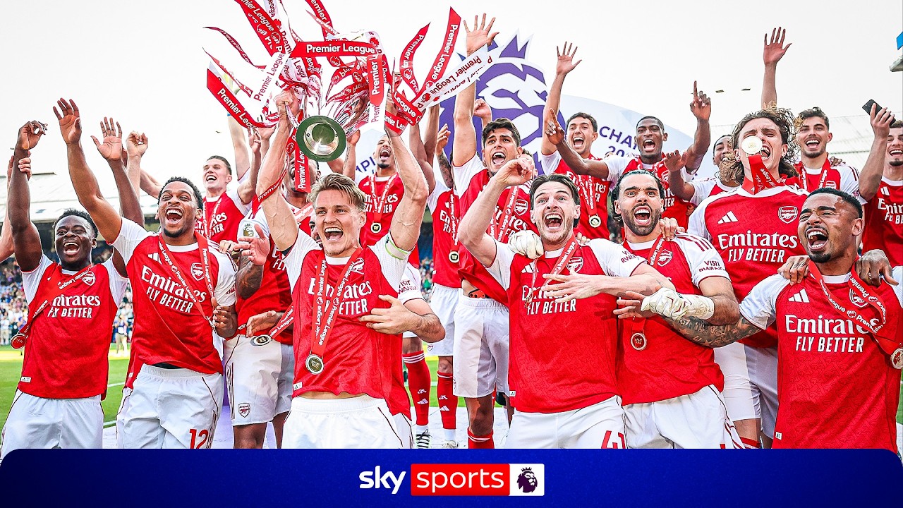 Arsenal's FULL Premier League trophy celebrations! 🏆🔴