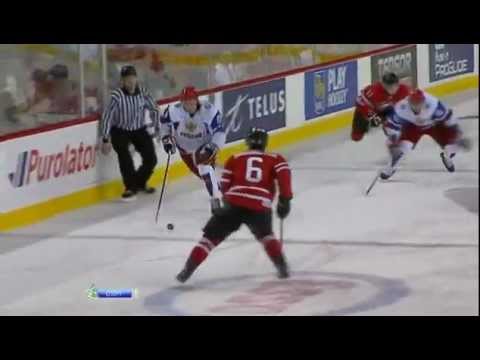 IIHF WJC 2012. SF. Canada — Russia 5:6