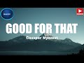 Cassper Nyovest - Good for that (Official lyrics)