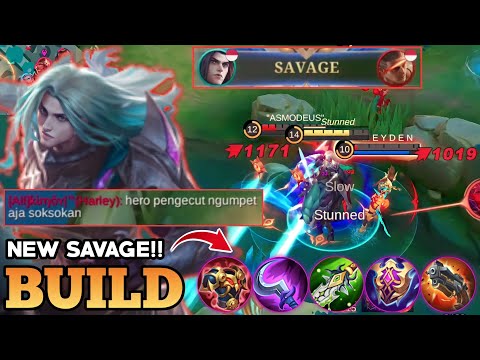 SAVAGE!! 23 KILLS BRUTAL DAMAGE!! NEW GLOBAL LEOMORD BEST BUILD | SOLO RANK GAMEPLAY - MLBB