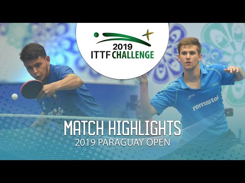 [2019 ITTF Paraguay Open] Cristian Pletea vs Emiliano Riofrio  2019.9.12