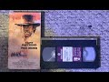 Opening To Pale Rider 1985 Vhs Damaged