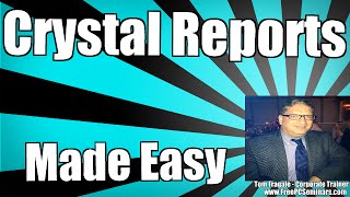 crystal reports - using excel as a datasource - how to use Excel data in Crystal Reports tutorial