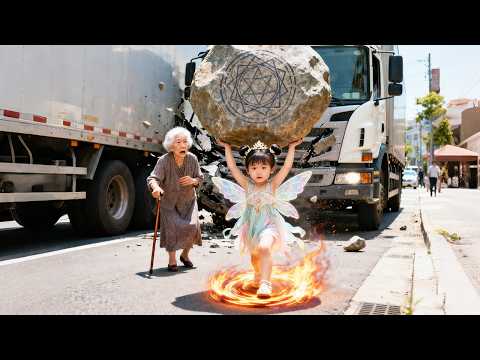 Billionaire grandma is hit—5-year-old awakens super strength and stops a massive truck!