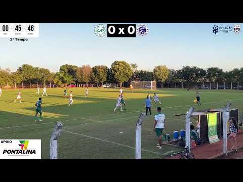 C.A.P x GOIANÉSIA 5ª Rodada Campeonato Goiano Sub20 2ª Divisão