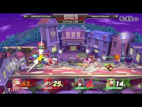 Midwest Mayhem 9 Doubles WINNERS SEMIS (POOLS 1) - JJROCKETS & Dan vs. Vemnzr & Russky
