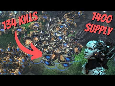 1 Protoss vs 7 Insane Protoss A.I. - IMPOSSIBLE CHALLENGE