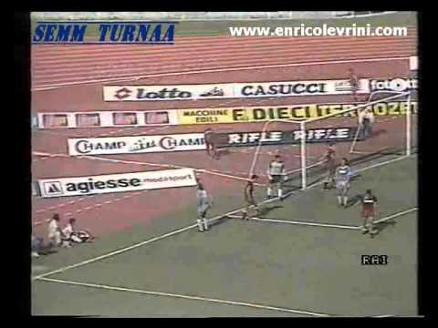 14-09-1986 Roma Como 0-0 1^ Giornata Campionato Serie A 1986 1987 RAI