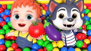 Aprenda as frutas e os legumes | Músicas Infantis | Bebê Leo em Português