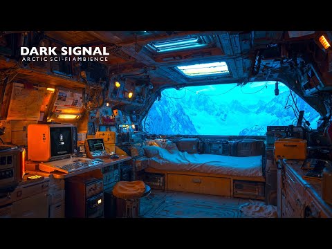 Dark Signal: Arctic Research Station - Sci-Fi Ambient Music [4K]