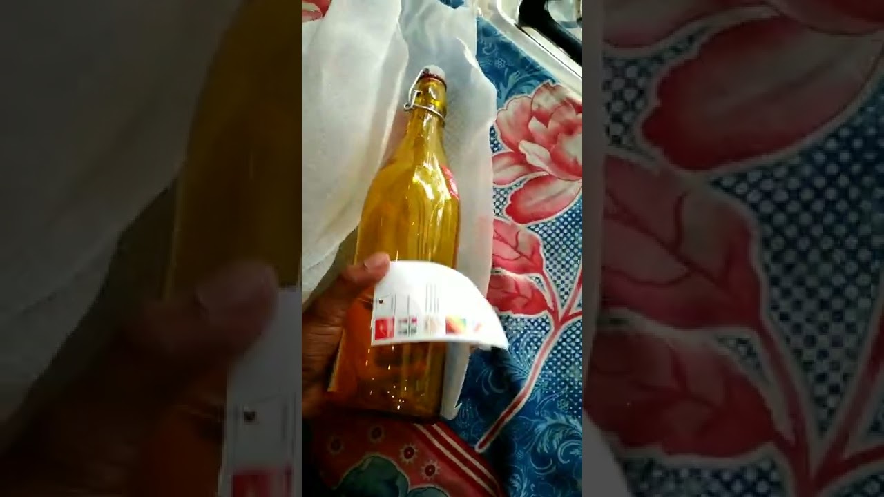 Treo 1Litre Glass Water Bottle Quick Unboxing #shorts #technoreset