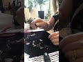 A Time Lapse Of Me Making The CHER Bracelet In Light Amethyst Gold Vermeil