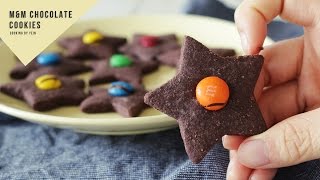 M&M 초콜릿 쿠키 만들기 : How to make M&M chocolate cookies : M＆Mチョコレートクッキー -Cooking tree 쿠킹트리